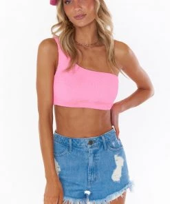 Show Me Your Mumu Lusana Baha Visor ~ Hot Pink New Mu