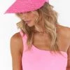 Show Me Your Mumu Lusana Baha Visor ~ Hot Pink New Mu