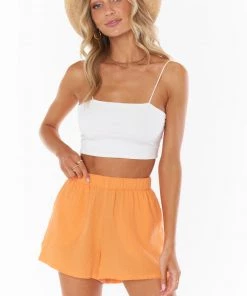 Show Me Your Mumu New Mu Hendrix Shorts ~ Orange
