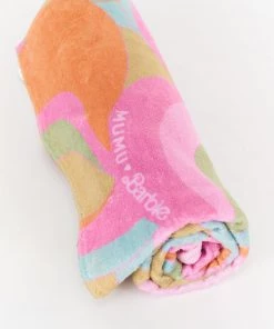 Show Me Your Mumu Tan Time Towel ~ Barbie™ Party Wave New Mu