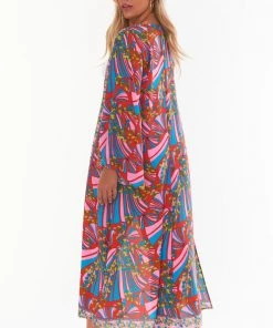 Show Me Your Mumu Jordana Cape ~ Positano Paisley