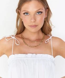 Show Me Your Mumu Luv AJ Bezel Charm Huggie Earrings ~ Gold New Mu 10 Show Me Your Mumu Luv AJ Bezel Charm Huggie Earrings ~ Gold New Mu