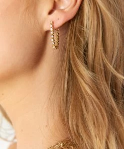 Show Me Your Mumu Luv AJ Ballier Chain Stud Earrings ~ Gold 5 Show Me Your Mumu Luv AJ Ballier Chain Stud Earrings ~ Gold