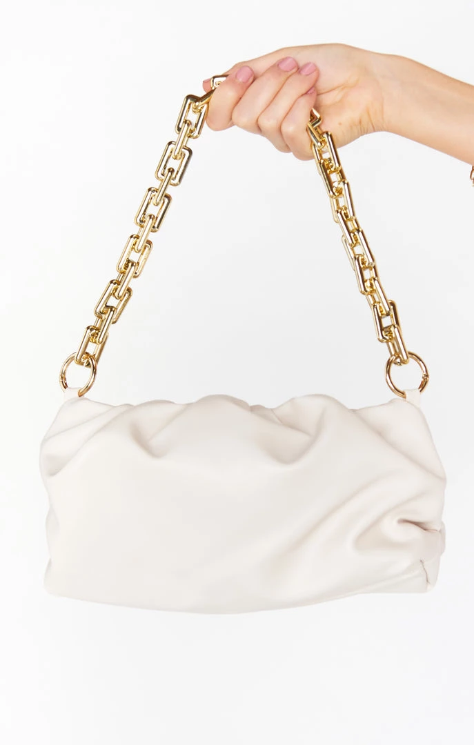 Show Me Your Mumu New Mu Azalea Chain Bag ~ Bone 3 Show Me Your Mumu New Mu Azalea Chain Bag ~ Bone