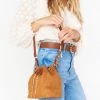 Show Me Your Mumu New Mu Minka Bucket Bag ~ Tan