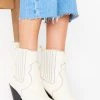 Show Me Your Mumu New Mu Billini Camille Western Boot ~ Bone