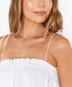Show Me Your Mumu Ivy Tennis Necklace ~ Gold