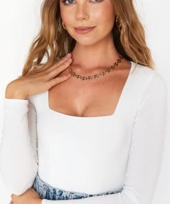 Show Me Your Mumu New Mu Lyra Necklace ~ Gold