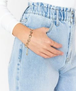 Show Me Your Mumu New Mu Lyra Bracelet ~ Gold