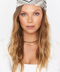 Show Me Your Mumu New Mu Sylvie Silky Head Scarf ~ Beige Leopard 9 Show Me Your Mumu New Mu Sylvie Silky Head Scarf ~ Beige Leopard