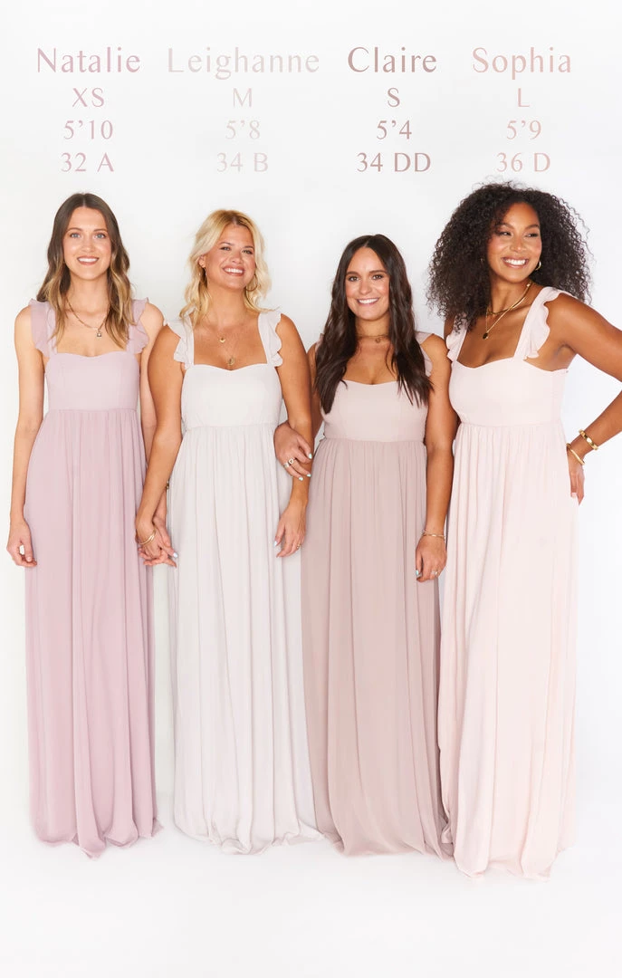 Show Me Your Mumu June Maxi Dress ~ Antique Rose Chiffon Bridesmaids Dresses 6 Show Me Your Mumu June Maxi Dress ~ Antique Rose Chiffon Bridesmaids Dresses