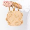 Show Me Your Mumu New Mu Elia Straw Bag ~ Natural/White
