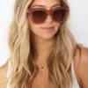 Show Me Your Mumu Banbè Eyewear The Teigen Sunglasses ~ Amber Fade