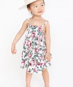 Show Me Your Mumu Camp The Label Ford Wide Brim Kids Hat ~ White Accessories