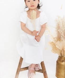 Show Me Your Mumu Evelina Dress ~ White Linen New Mu