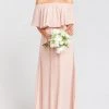 Show Me Your Mumu Hacienda Maxi Dress With Short Lining ~ Dusty Blush Crisp 2 Show Me Your Mumu Hacienda Maxi Dress With Short Lining ~ Dusty Blush Crisp