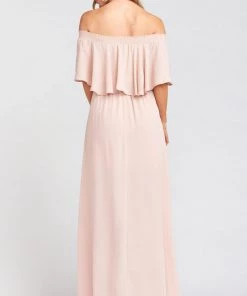 Show Me Your Mumu Hacienda Maxi Dress With Short Lining ~ Dusty Blush Crisp 15 Show Me Your Mumu Hacienda Maxi Dress With Short Lining ~ Dusty Blush Crisp