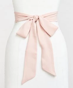 Show Me Your Mumu Bridesmaids Dresses Bridesmaid Sash ~ Dusty Blush Crisp