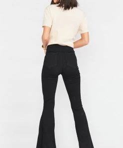 Show Me Your Mumu Pants Berkeley Bells Short ~ Black Lava