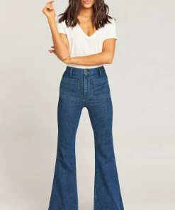 Show Me Your Mumu Farrah Trouser Flare Short ~ Downpour