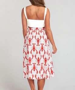 Show Me Your Mumu Bottoms Lowry Midi Skirt ~ Low Country Lobster