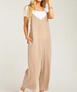 Show Me Your Mumu Marisole Overalls ~ Dotcha Miss Me Rompers
