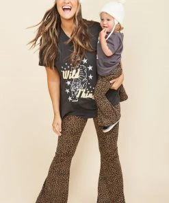 Show Me Your Mumu Kids Baby Bells ~ Nice To Cheetah Stretch