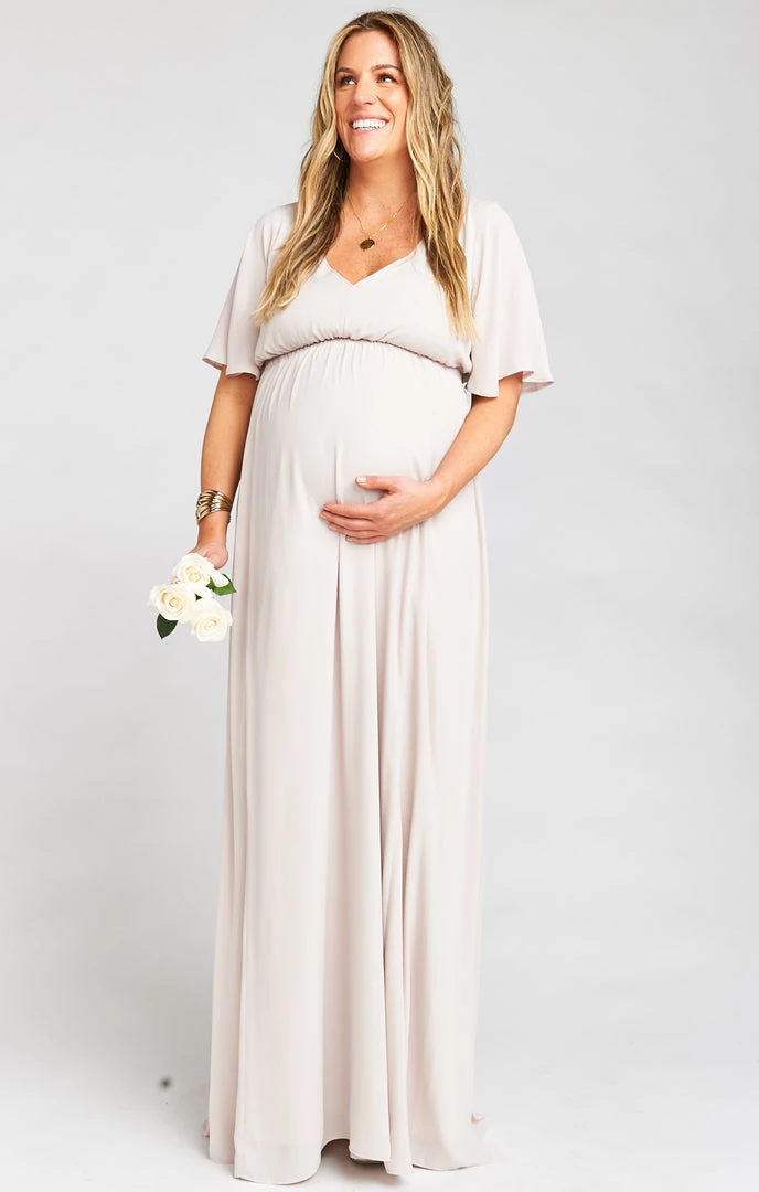 Show Me Your Mumu Emily Empire Maxi Dress ~ Show Me The Ring Crisp Maternity 9 Show Me Your Mumu Emily Empire Maxi Dress ~ Show Me The Ring Crisp Maternity