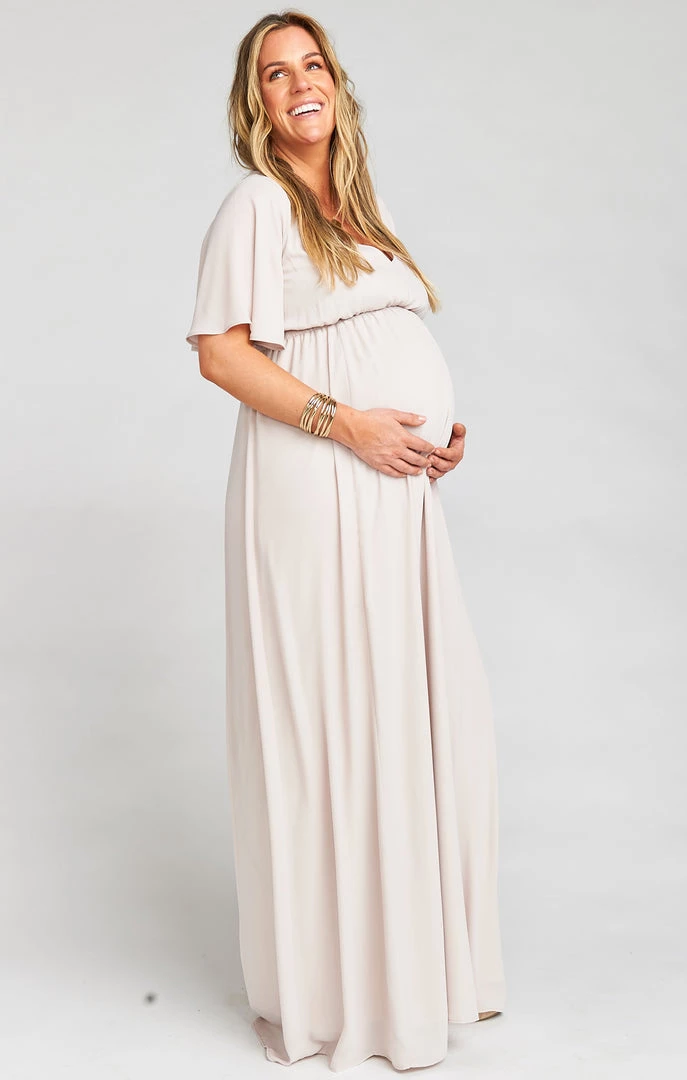 Show Me Your Mumu Emily Empire Maxi Dress ~ Show Me The Ring Crisp Maternity 10 Show Me Your Mumu Emily Empire Maxi Dress ~ Show Me The Ring Crisp Maternity