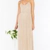 Show Me Your Mumu Gala Gown ~ Champagne Beaded 2 Show Me Your Mumu Gala Gown ~ Champagne Beaded