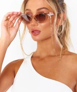 Show Me Your Mumu Deni Sunglasses Chain ~ Gold New Mu 7 Show Me Your Mumu Deni Sunglasses Chain ~ Gold New Mu
