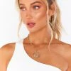 Show Me Your Mumu New Mu Ashton Coin Necklace ~ Gold