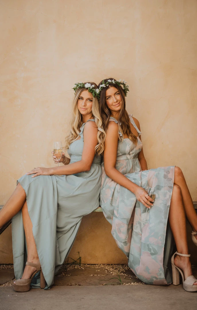 Show Me Your Mumu June Maxi Dress ~ Silver Sage Crisp Maternity 8 Show Me Your Mumu June Maxi Dress ~ Silver Sage Crisp Maternity