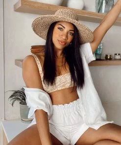 Show Me Your Mumu Daytona Tie Top ~ Desert Snake Swim