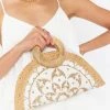 Show Me Your Mumu Nicola Straw Bag ~ Natural/White New Mu 2 Show Me Your Mumu Nicola Straw Bag ~ Natural/White New Mu