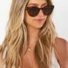 Show Me Your Mumu Banbè Eyewear The Audrey Sunglasses ~ Tort Brown
