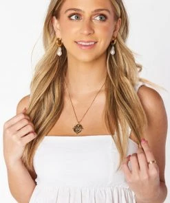 Show Me Your Mumu Pearl Drop Earrings ~ Gold New Mu 7 Show Me Your Mumu Pearl Drop Earrings ~ Gold New Mu