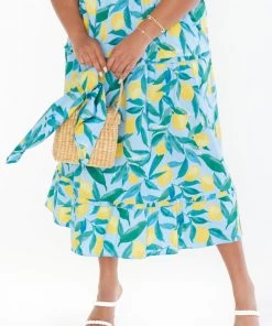 Show Me Your Mumu Springtime Scarf ~ Blue Lemon Tart