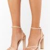 Show Me Your Mumu New Mu Billini Yamille Heels ~ Beige