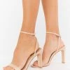 Show Me Your Mumu Billini Galia Block Heels ~ Beige
