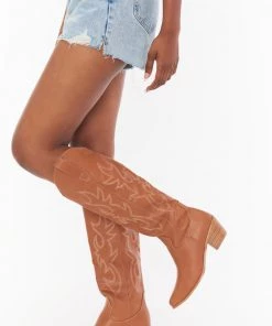 Show Me Your Mumu Billini Urson Cowboy Boots ~ Amber