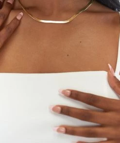 Show Me Your Mumu Gorjana Venice Snake Chain Necklace ~ Gold Plated 11 Show Me Your Mumu Gorjana Venice Snake Chain Necklace ~ Gold Plated