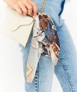 Show Me Your Mumu New Mu Vintage Inspired Scarf ~ Beige