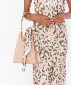 Show Me Your Mumu Georgia Bandana ~ Pink Cheetah Girl Silky