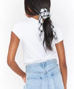 Show Me Your Mumu Georgia Bandana ~ Check Me Black Accessories 9 Show Me Your Mumu Georgia Bandana ~ Check Me Black Accessories