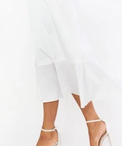 Show Me Your Mumu Steve Madden Tiaa Block Heel ~ Bone