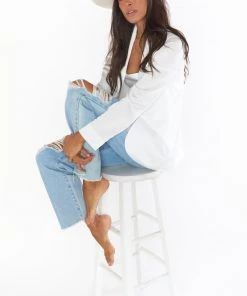 Show Me Your Mumu Lack Of Color Melodic Fedora ~ Ivory New Mu