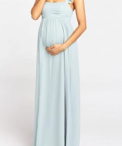 Show Me Your Mumu June Maxi Dress ~ Silver Sage Crisp Maternity 23 Show Me Your Mumu June Maxi Dress ~ Silver Sage Crisp Maternity