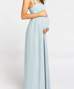 Show Me Your Mumu June Maxi Dress ~ Silver Sage Crisp Maternity 24 Show Me Your Mumu June Maxi Dress ~ Silver Sage Crisp Maternity