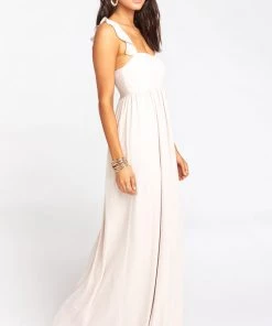 Show Me Your Mumu June Maxi Dress ~ Show Me The Ring Crisp Maternity